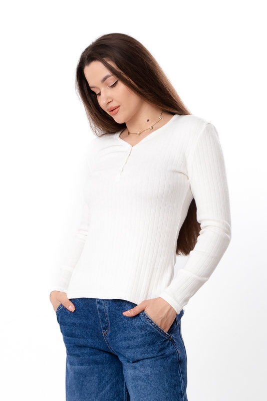 Лонгслів жіночий (з гудзиками)